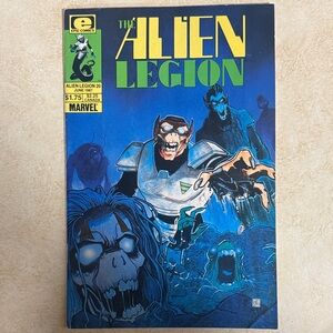 Alien Legion Comic Book - Blue Cover